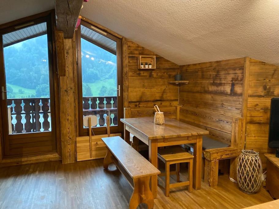 Appartement Cosy Proche Chatel Portes Du Soleil - Linge Inclus Abondance Kültér fotó